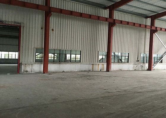 Ateş geçirmez prefabrik çelik çerçeve Atölyesi / Depo / Hangar Binası