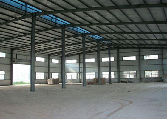 Ateş geçirmez prefabrik çelik çerçeve Atölyesi / Depo / Hangar Binası