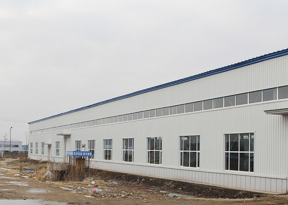 Hazırlanmış Hafif Çelik Yapı Atölyesi Fabrika Uzun Uzunluk Yüksek Kaliteli Özel Yapı