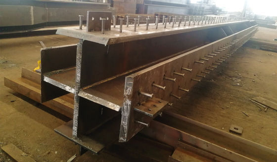 Sıcak Daldırma Galvanizli Prefabrik Çelik Yapı Çapraz Kolon