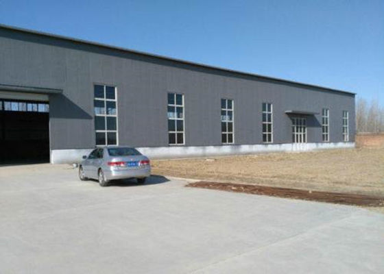 Dayanıklı Endüstriyel Fabrika Çelik Yapı İnşaat Bina Prefabrik Metal Atölyesi