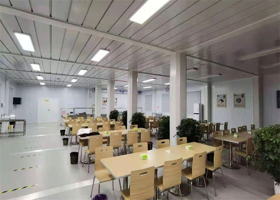 Cam Yün Panel Duvarları ile Galvanizli Prefab Konteyner Ev