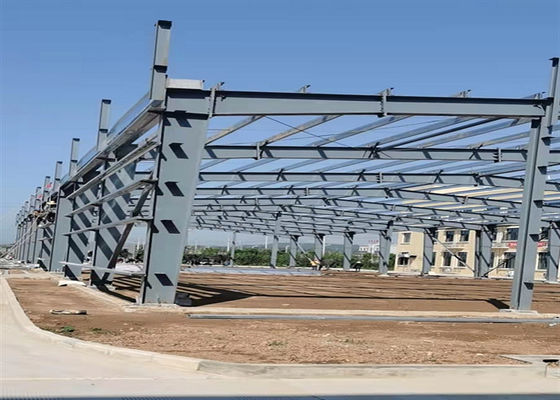 50Mx20M Galvanizli Çerçeveli Hazırdan Yapılmış Çelik Depo