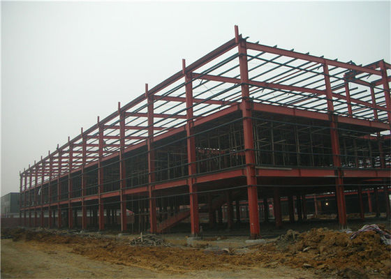Dayanıklı Endüstriyel Fabrika Çelik Yapı İnşaat Bina Prefabrik Metal Atölyesi