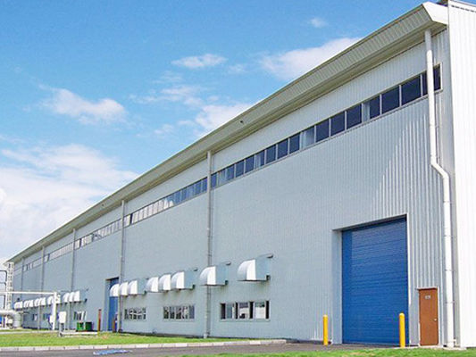 Güçlü Modern Boltlu Prefabrik Endüstriyel Çelik Yapısı Fabrika için Depo