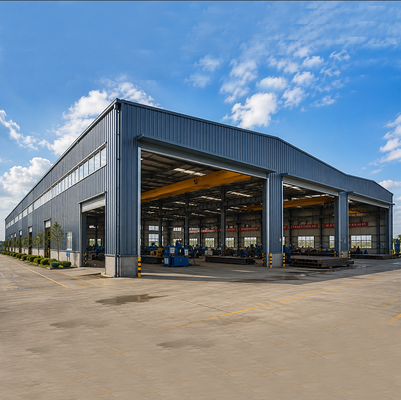 Ağır Vinç Sistemli Prefabrik Hafif Çelik Yapı Fabrikası